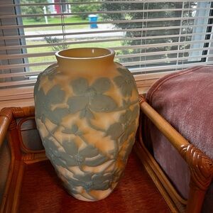 Phoenix Consolidated Glass Vase 1920s